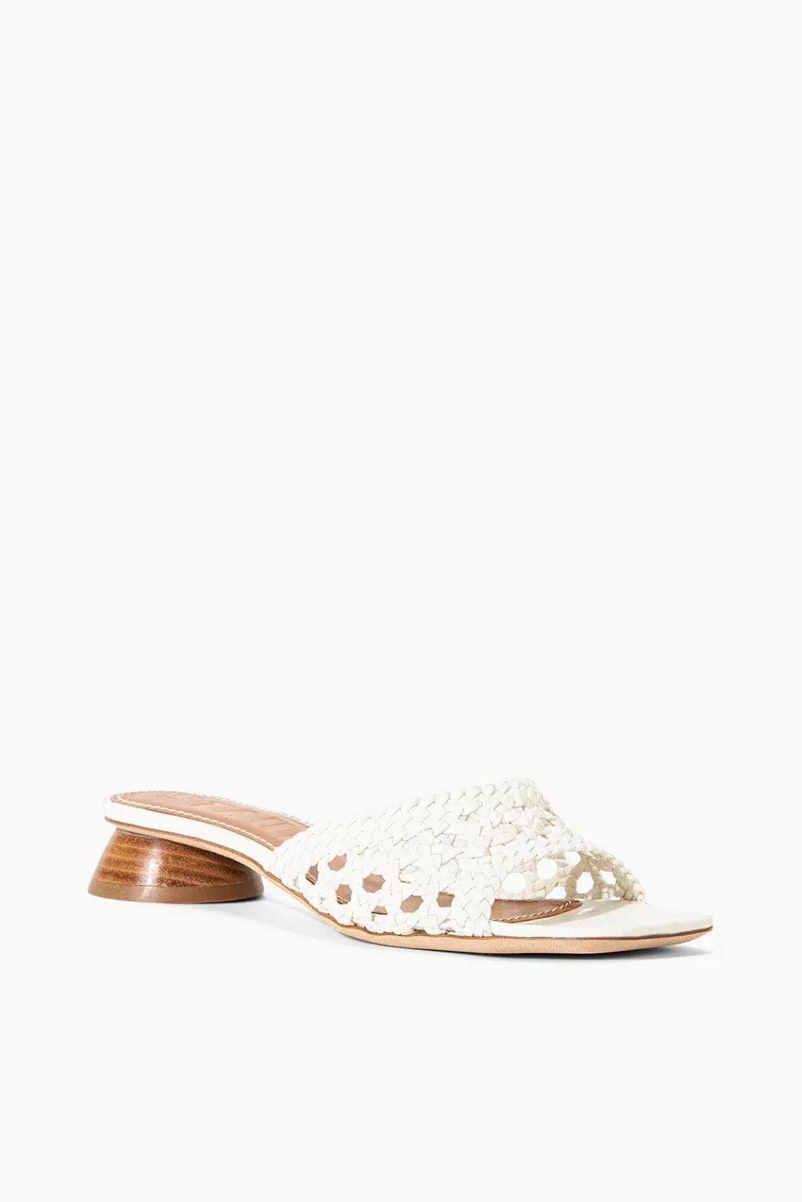 STAUD SIMONE CROCHET HEEL PAPER